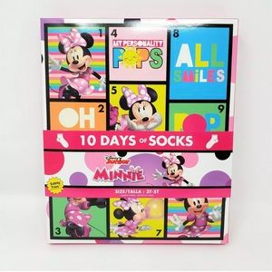 Disney Minnie 10 days of socks